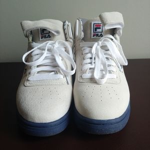 Fila Mens F-13 PS, Cool Gray/Navy/Red